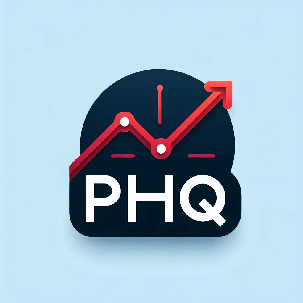 PHQ logo. PHQ logo.